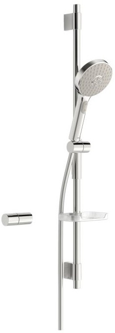 Oras Hydractiva Zestaw prysznicowy natynkowy chrom/jasnoszary 423