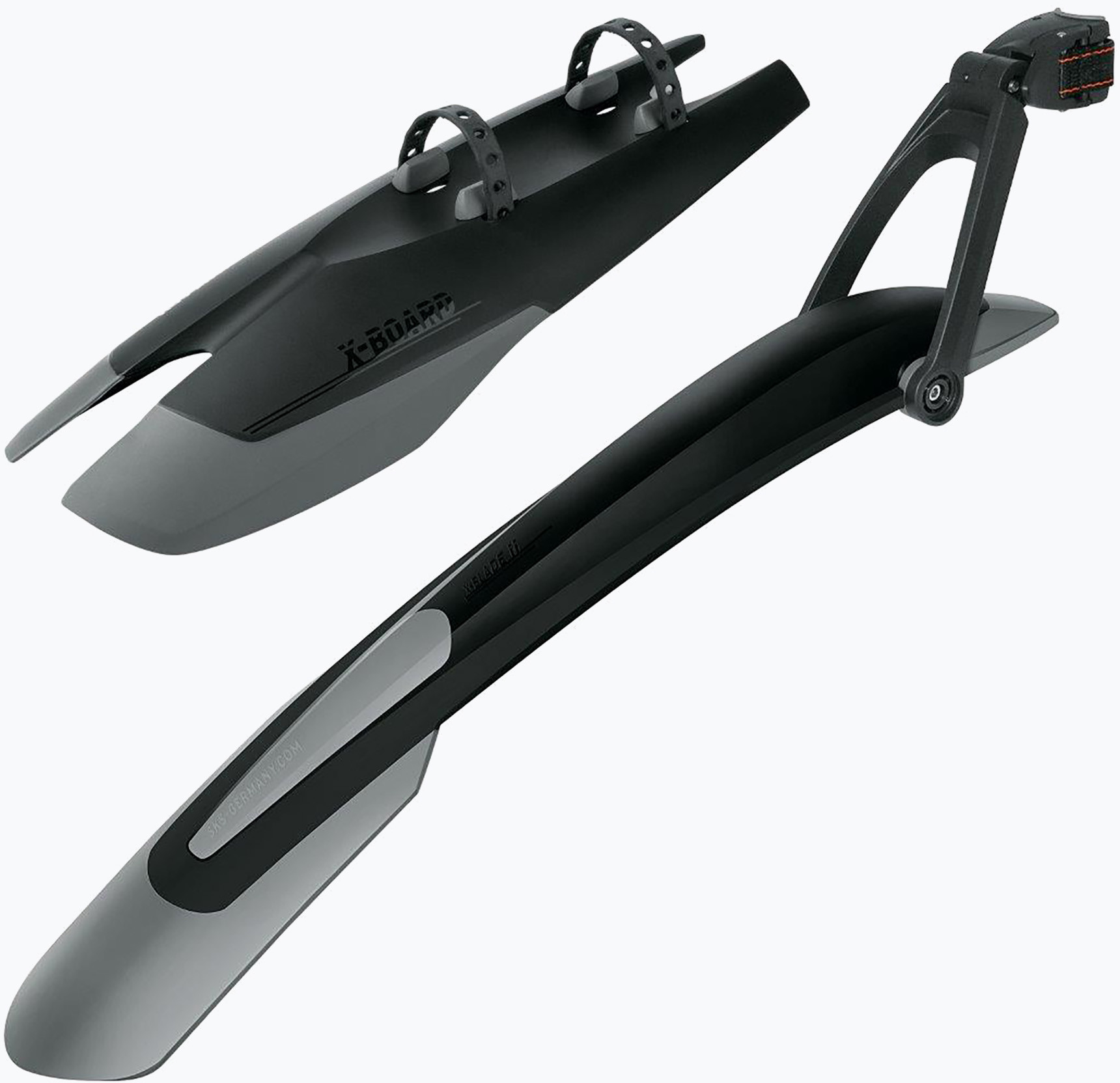 SKS Błotniki X-Blade tył + X-Board przód