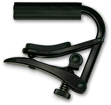 Shubb shubb C5 Banjo Capo (Nickel/Black/Brass) Black C-5K/Black