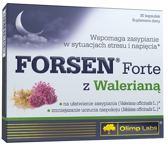 Olimp Laboratories Forsen Forte z Walerianą x30 kapsułek