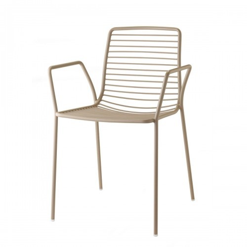 Scab Design Krzesło Summer z podłokietnikami - szare 2520 VT