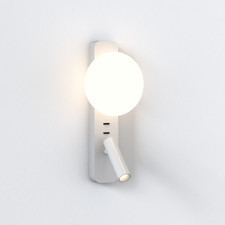 Astro Lighting kinkiet z reflektorkiem) Zeppo Reader G9 + LED 4,1W 143lm 2700K biały mat 1176008