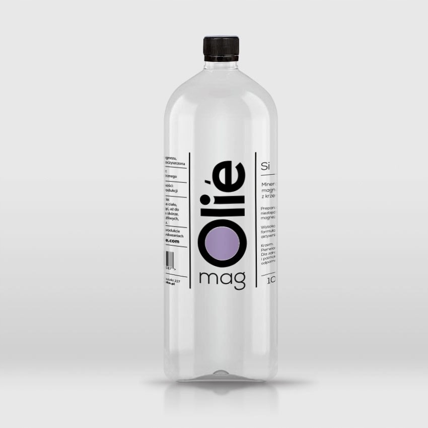 Oliwka Magnezowa 32% z Krzemem. 200 ml - Spray. Om