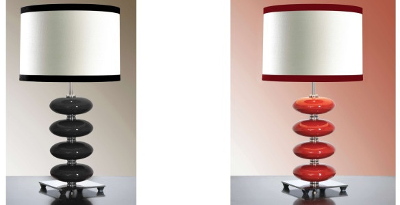 Elstead Lighting ONYX ONYX/TL BLK Lampa Stołowa 1x60W/E27  ELSONYX/TL BLK