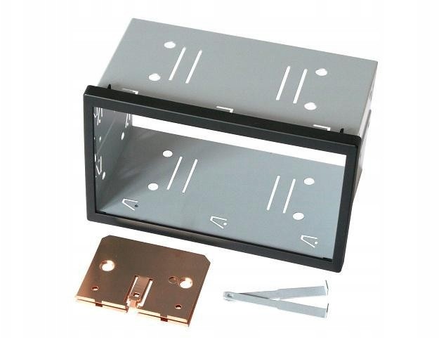 Półkieszeń radia uniwersalna 2DIN 100x181mm 39202