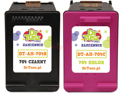 DrTusz Tusze Zamienniki 704 do HP CN692AE CN693AE) komplet)