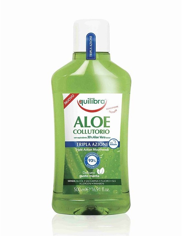 Equilibra EQUILIBRA ALOE PŁYN DO PŁUKANIA UST TRIPLE ACTION 250ML