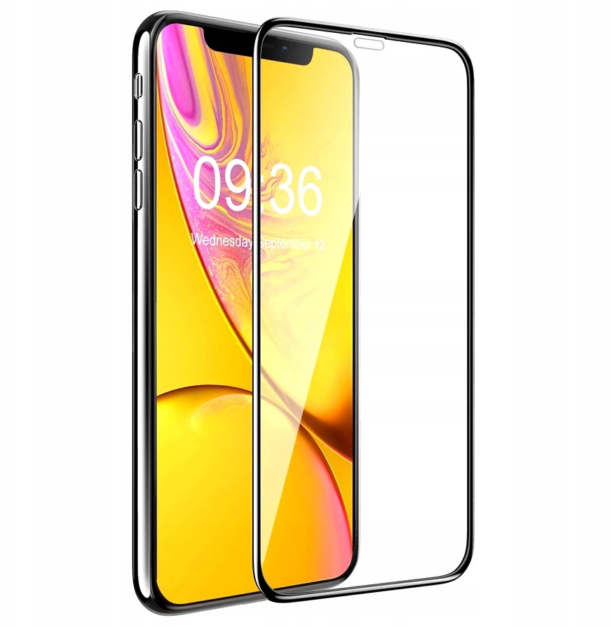 Szkło 5D Pełne Full Glue do iPhone X|XS|11 Pro