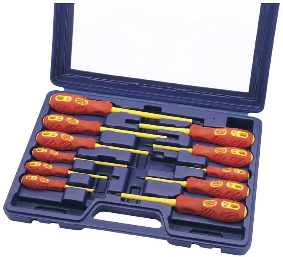 DRAPER Tools 11-częściowy zestaw wkrętaków izolowanych, 1000 V, 69234 Tools