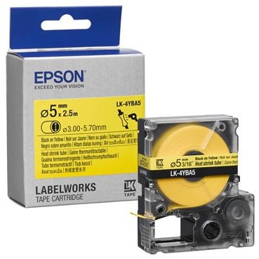 Epson Ribbon LK-4YBA5 Yellow/Black C53S654906