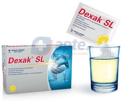 Berlin Chemie Dexak SL 25mg x20 saszetek