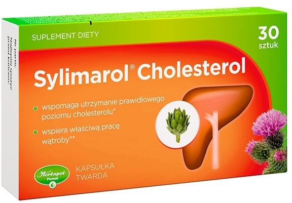 Herbapol Poznań Sylimarol Cholesterol x30 kapsułek