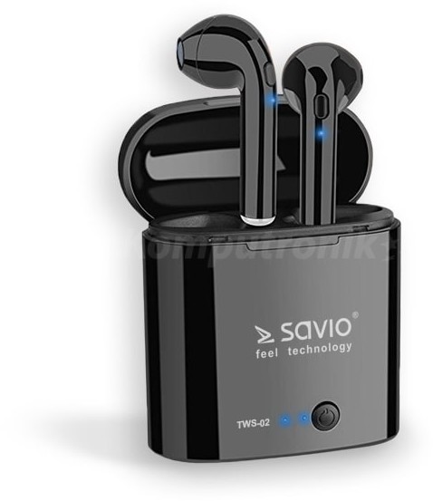 Savio TWS-02 czarne
