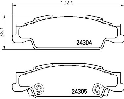 BREMBO P 09 007 P 09 007