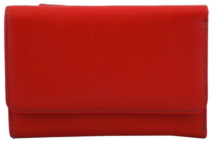 Barberini's Portfele ze skóry naturalnej - Barberini's - Czerwony ML8268-13