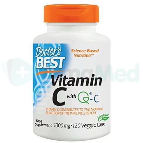 Doctor`s Best Doctor's Best Vitamin C with Quali-C - 1000 mg 120 kaps.