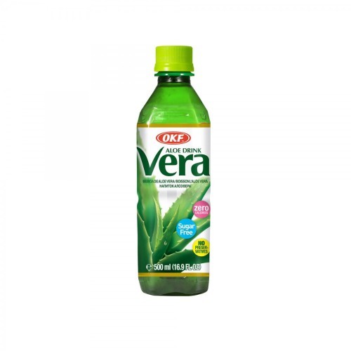 OKF Napój z cząstkami aloesu naturalny bez cukru 500 ml