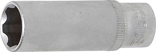 BGS wkładka klucza nasadowego 6,3 (1/4), Super Lock, głęboka, 12 MM, 2972
