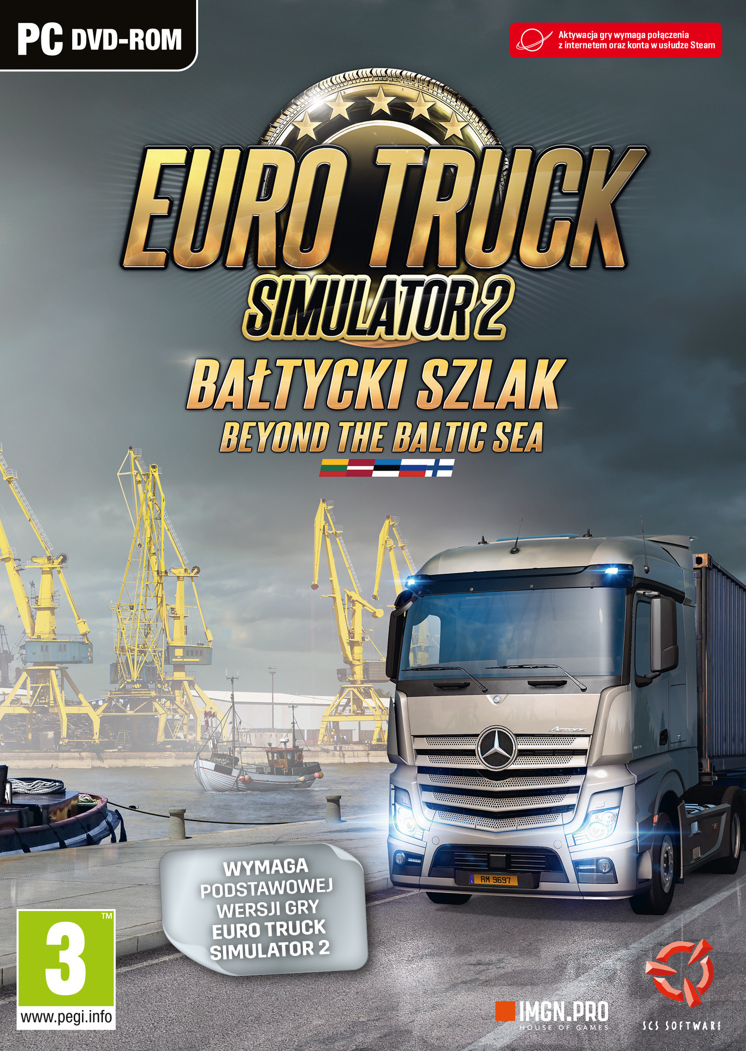 Euro Truck Simulator 2 Bałtycki Szlak GRA PC