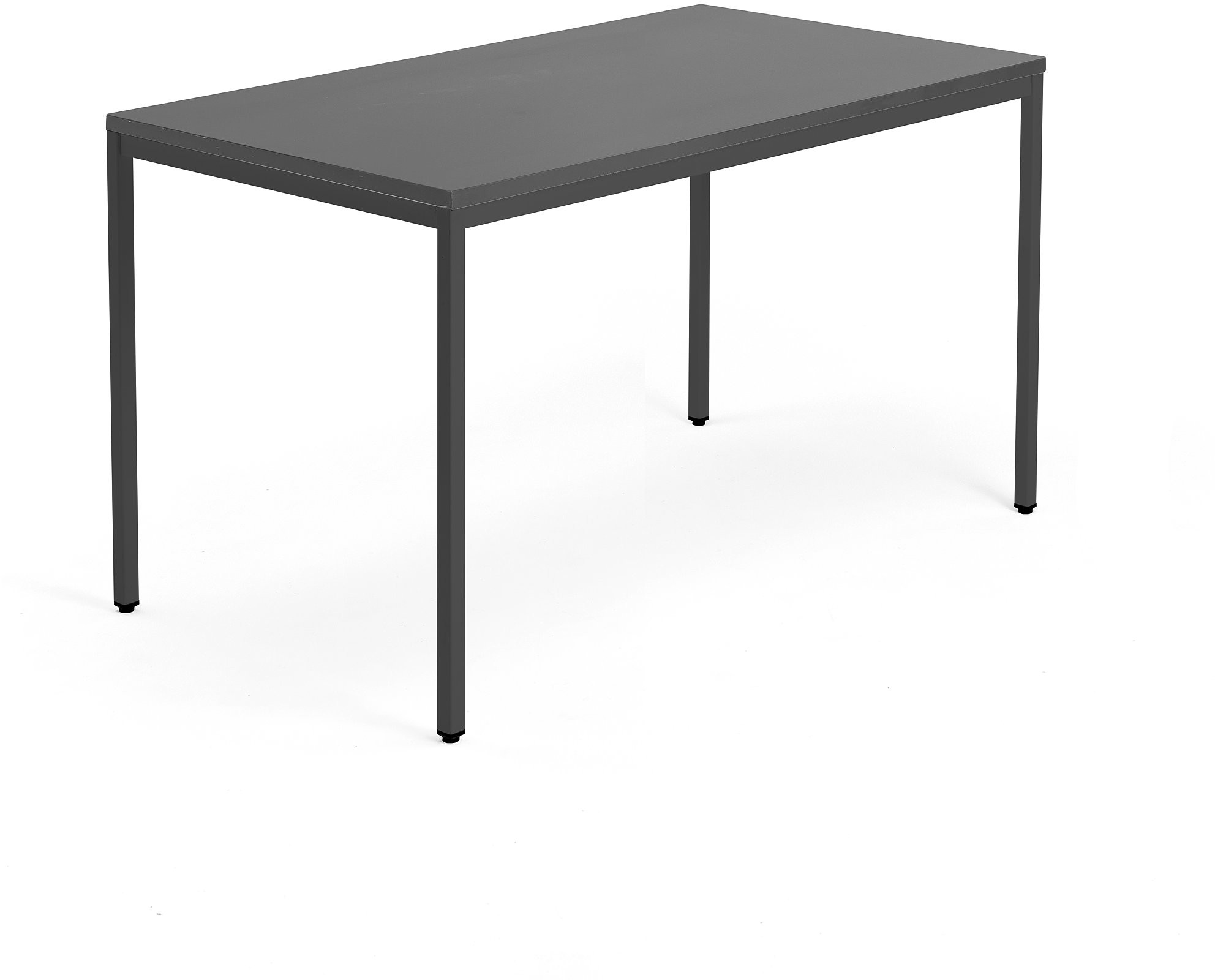 AJ Biurko Modulus rama 4 nogi 1400x800 mm czarna rama czarne 1611314