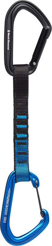 Black Diamond HotForge Hybrid Ekspres 16cm, blue 2021 Ekspresy wspinaczkowe BD3811184005ALL1