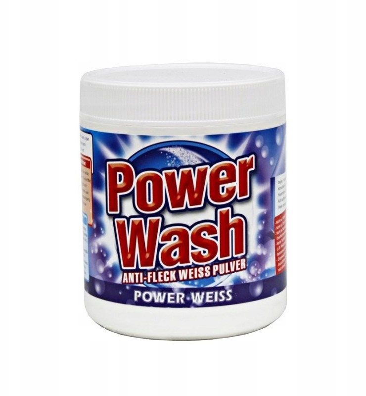 Power Wash Wybielacz w proszku do białego De 600g