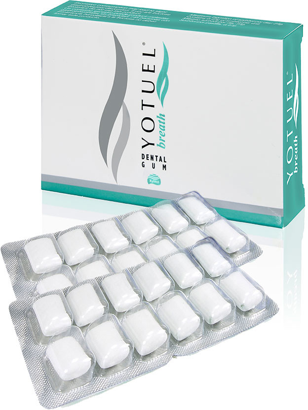Yotuel Yotuel Breath guma do żucia z Xylitolem na nieświeży oddech 24szt.