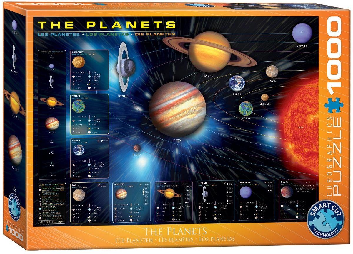Eurographics Puzzle 1000 The Planets 6000-1009 -