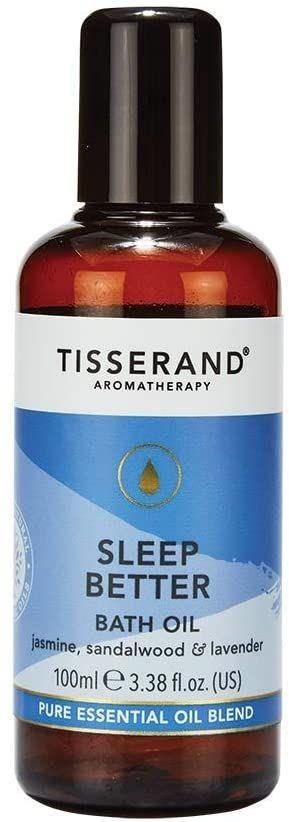 Tisserand Sleep Better Bath Oil - Olejek do kąpieli Jaśmin + Drzewo sandałowe + Lawenda (100 ml)