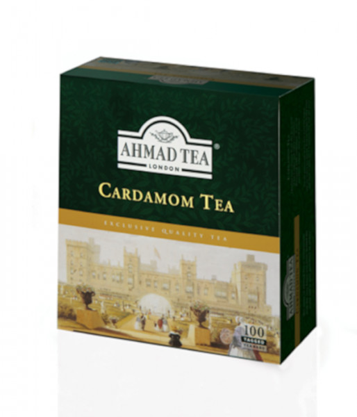 AHMAD Tea z kardamonem herbata ekspresowa 100 zawieszek SPRZEDAŻ HURTOWA ,