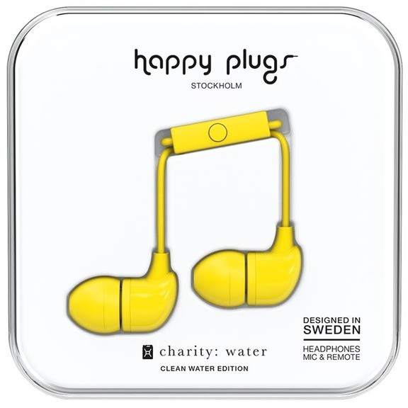 Happy Plugs IN EAR YELLOW