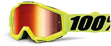 100% (1000W) Gogle narciarskie/snowboardowe Accuri Maske Inferno, z lustrzanymi szkłami, jeden rozmiar 50210-004-02