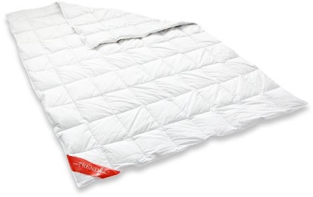 Badenia Trendline Comfort kołdra puchowa, lekka, biały, 155x220 cm 03620190149