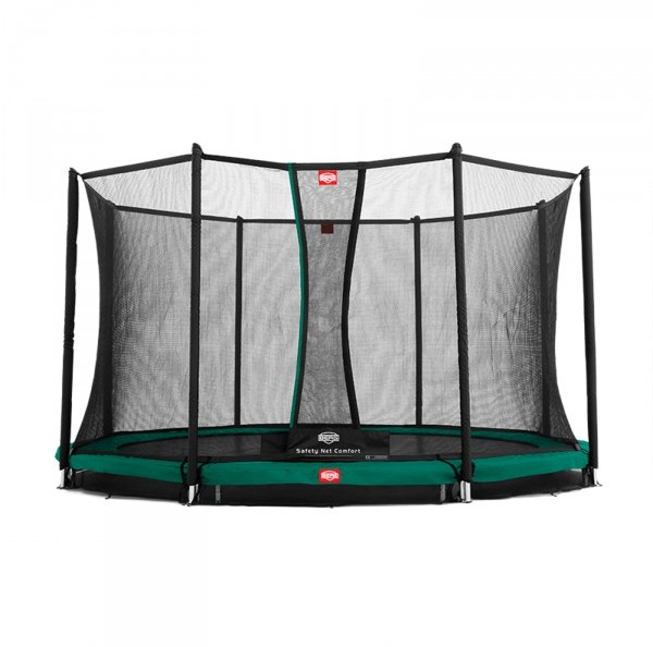 Berg Trampolina Favorit InGround z siatką zabezpieczającą Comfort 380 cm szara 35.12.92.00