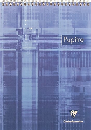 Clairefontaine 8155 °C Spiral Block A4, linie z krawędzią, 80 arkuszy, posortowane pod względem koloru 8155C