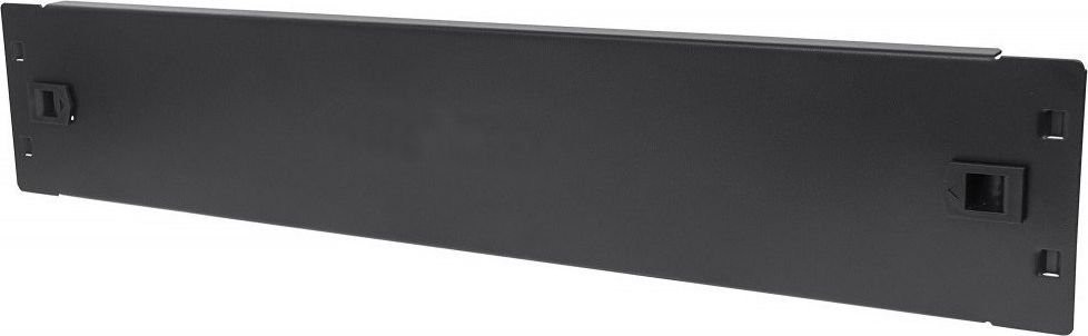 Techly Panel Maskujący 2U 19" Zatrzaskowy Czarny I-CASE BLANK-2-SCLTY