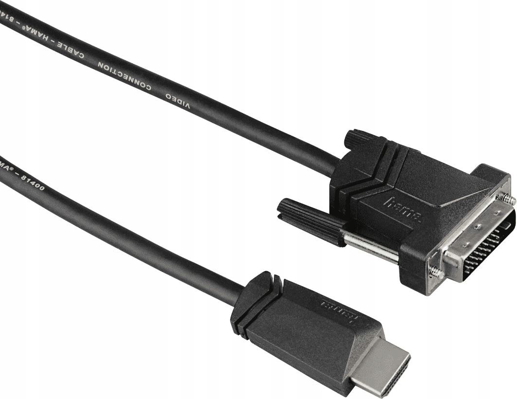 Фото - Кабель Hama Kabel HDMI - DVI/D  1.5 m 