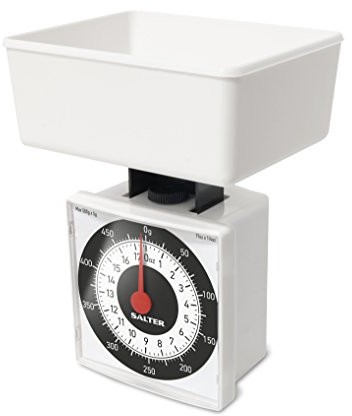 SALTER Salter Compact Diet Weighing Kitchen Scale 5 G increments | white 022