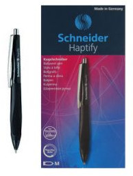 Schneider Długopis Haptify czarny