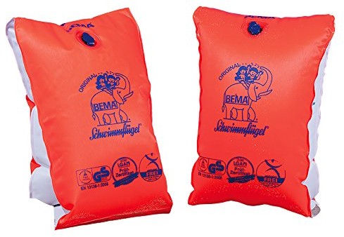 Bema 18003 - Happy People, skrzydła wodne rozmiar 2, pomarańczowy (Happy People_18003)