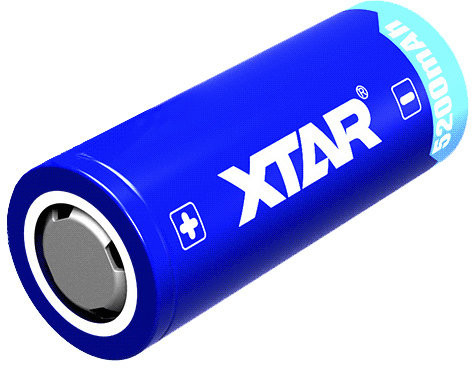 Xtar Akumulator 26650 3,6V Li-ion 5200mAh z zabezpieczeniem