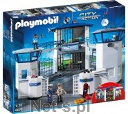 Playmobil City Action Policja-Kommandozentrale z Gefängnis 68