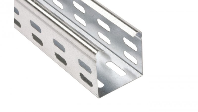 Baks Korytko kablowe perforowane 50x50 grubość 0,7mm KGL/KPL50H50/3 150405 /3m/ 150405