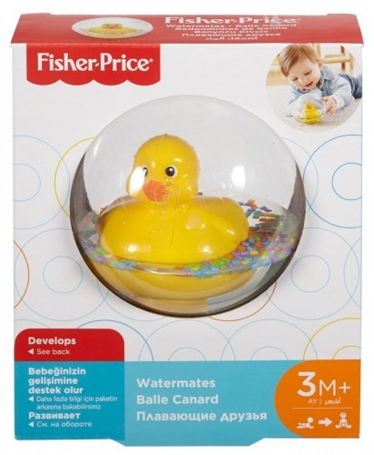 Fisher Price Kaczuszka kąpielowa, żółta