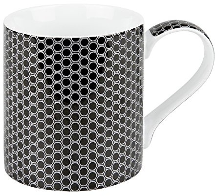 Könitz 1116180535 kubek do kawy, porcelana, Carbon, 11,0 x 8,0 x 9,2 cm 1116180535