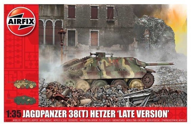 AirFix JagdPanzer 38 tonne Hetzer, Late Version model do sklejania