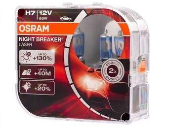 Osram Żarówki halogenowe Osram Night Breaker Laser H7 12V 55W B33-3807
