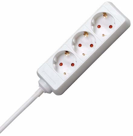 Kopp 128690659 3-listwa zasilająca Standard, przewód zasilający 5 m, biały 128690659