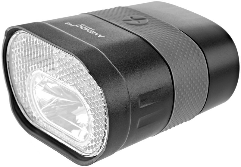 SPANNINGA Axendo 40 Reflektor przedni, black 2020 Oświetlenie rowerowe - zestawy 999159