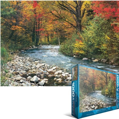 Eurographics Forest Stream Jigsaw puzzle 1000 Pieces 19.25